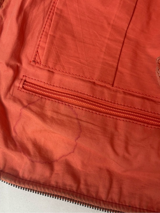 Free People East End Leather Backpack Tiger Red Laptop Bag Distressed Boho main image 5